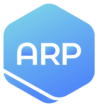 Logo de ARP, entidad certificadora de calidad educativa europea